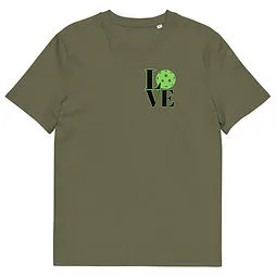 LOVE Pickleball (G) Unisex Organic Cotton T-shirt
