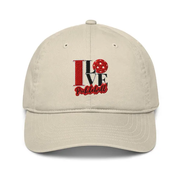 I LOVE PB (R) Organic Dad Hat