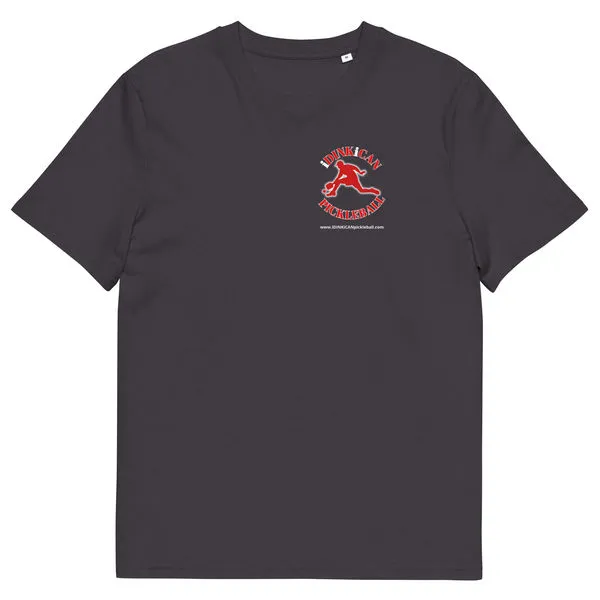 iDINKiCAN Pickleball Unisex Organic Cotton T-Shirt