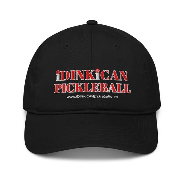 iDINKiCAN Pickleball Organic Dad Hat